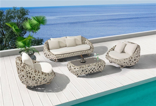 Outdoor table and chair rattan chair furniture material introduction