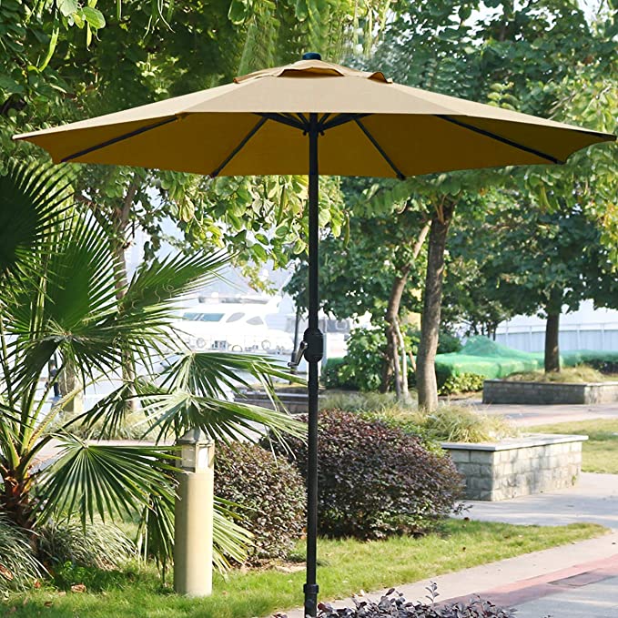 UV protection for outdoor parasols