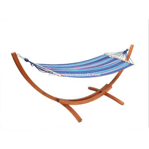 Uplion Outdoor Garden Hammock Comfortable Camping Hammock With Wood Stand