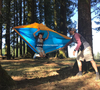 Uplion 210T Nylon Portable Outdoor Parachute Hammock Lightweight Camping Hammock