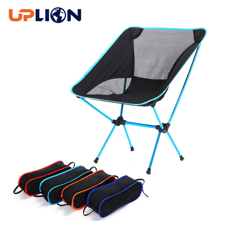 Uplion Ultralight Detachable Portable Aluminum Moon Chair Portable Outdoor Beach Camping Chair