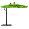 Uplion Garden Furniture Deluxe Patio Umbrella Outdoor Market Parasol Target Market Sunshade Banana Hanging Umbrella