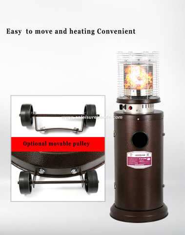 Wholesale Outdoor Stainless Steel Gas Heater Garden Standing Patio Heater