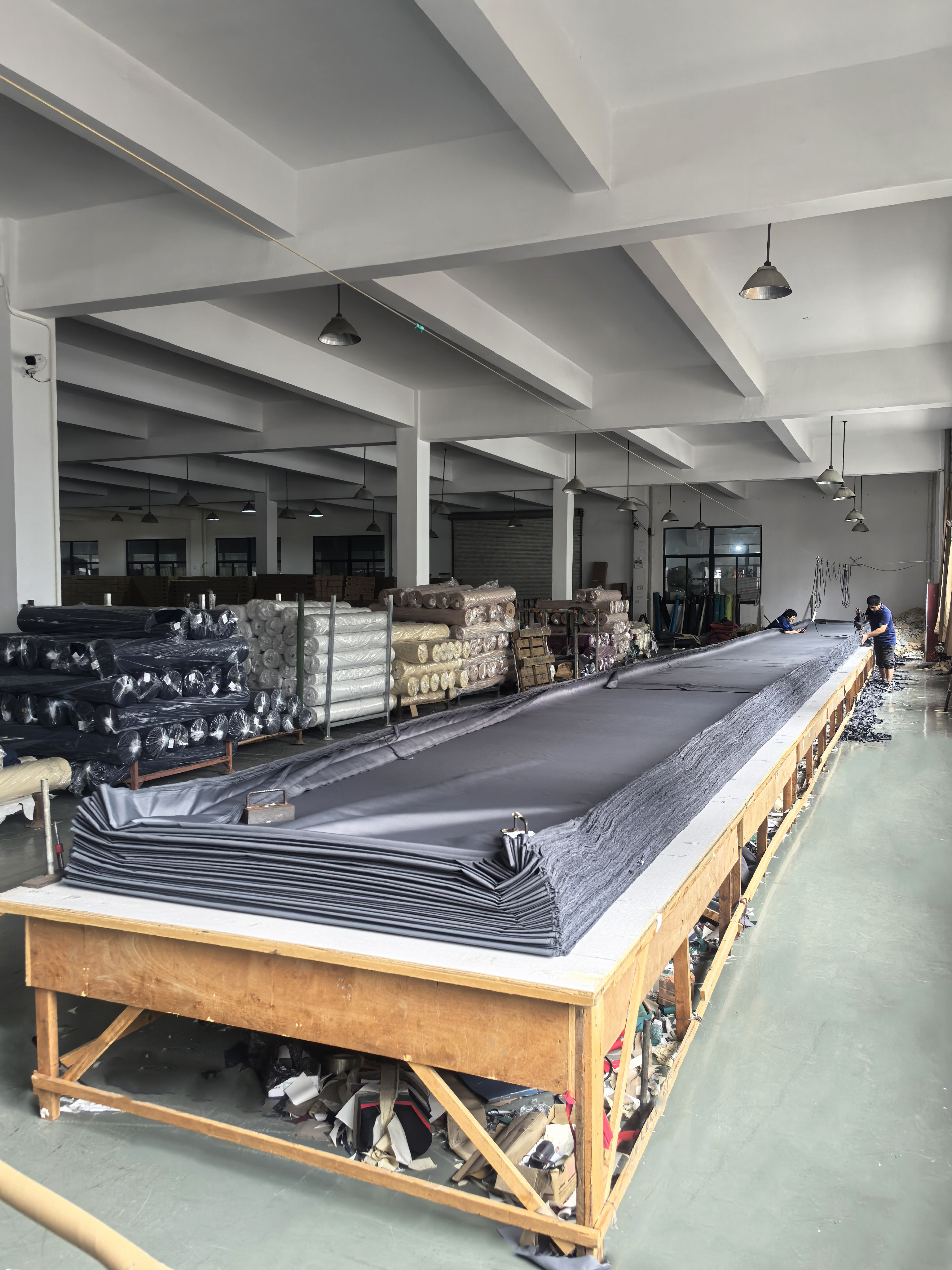 Factory and office manufacturing umbrella covers