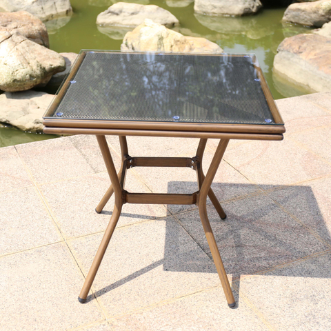 Uplion Promotion Bistro Coffee Table Outdoor Patio Aluminum Tables