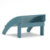 Uplion Outdoor Garden Furniture Eco-Friendly Plastic Adirondack Folding Footstool Adirondack Ottoman