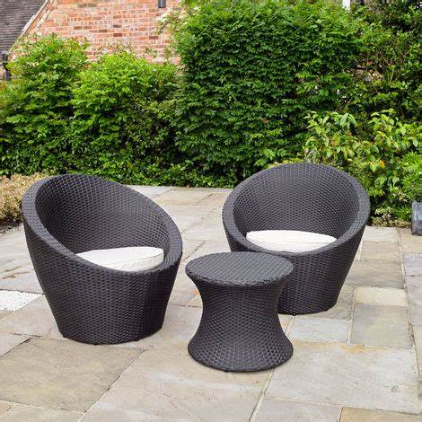 Modern Custom Garden Chair Bistro Cafe Patio Resort Chair Set Rattan Outdoor Furniture
