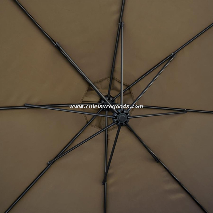 Uplion Garden 10FT Wiszacy Parasol Z Falbanami I Patio Parasol Umbrella