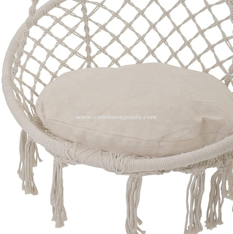 Uplion Outdoor, Bedroom, Patio, Yard, Deck Hammock Chair Hanging Indoor Swing Chair For Bedrooms With Cushion And Hardware Kits