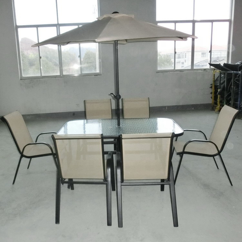 Uplion 8pcs Set outdoor furniture garden set