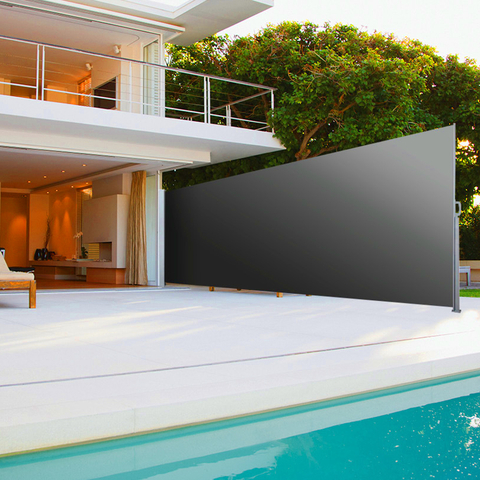 Uplion Sunshade Products Garden Metal Steel Aluminium Side Awning