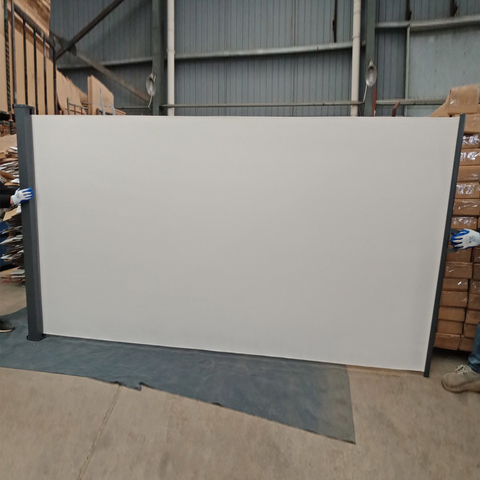 Uplion Wholesale Sunshade Awning Outdoor Garden Wind Privacy Screen Balcony Side Retractable Awning