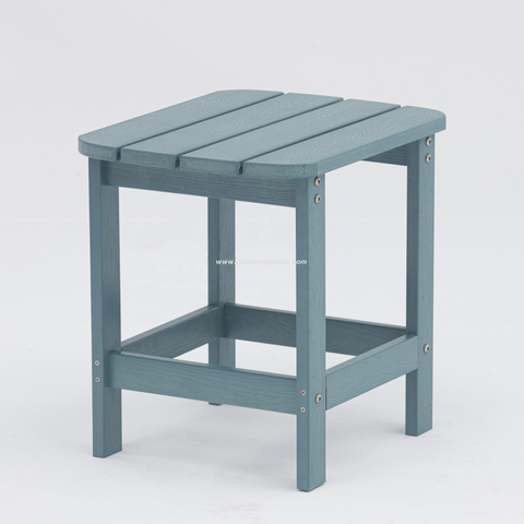 Uplion Garden Patio Modern Plastic Wood Small Corner Side Table