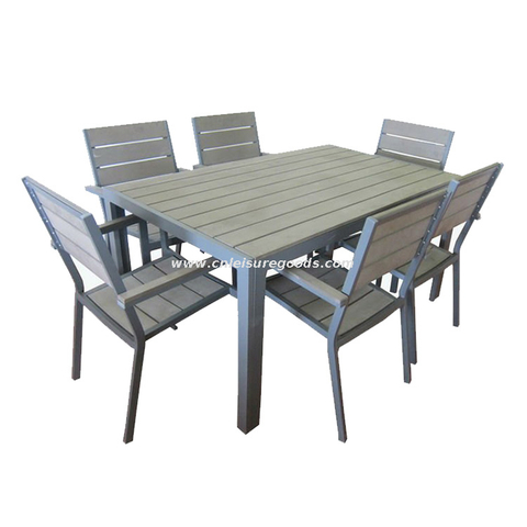Uplion Garden Line Outdoor Furniture Plastic Wood