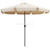 10FT Cheap Large Patio Table Umbrella Straight Pole Market Patio Umbrella with Flap