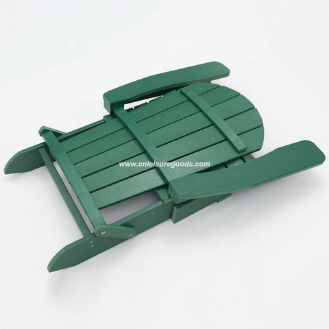 Uplion Outdoor Plastic Wood Folding Chair Weather Resistant Patio Deck Garden Backyard Modern Folding Adirondack Chair