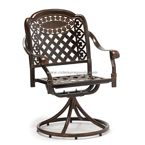 Uplion Luxury Colorful Patio Table And Chair Furniture Set Cast Aluminum Furniture Sets