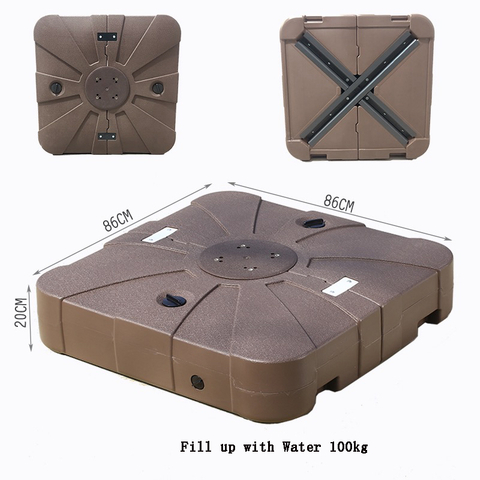 High Quality Square Roman Umbrella Stands Outdoor Heavy Patio Umbrellas & Bases
