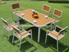 Uplion Best Deals Patio Garden Furniture Plastic Wood Aluminum Table And Chair