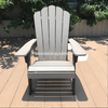 Uplion Outdoor Waterproof Patio Garden Chair Beach Chair Colorful Wooden Adirondack Chair