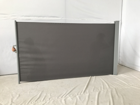 Uplion Steel Aluminum Windproof Garden Patio Retract Side Awning