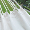 Uplion Wholesale White Soft Cotton Fabric Hammock Outdoor Camping Tassel Hammock
