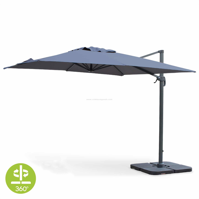 Uplion Patio Waterproof Garden Furniture Coffee Shop Square Outdoor Parasol Luxury Roma Umbrella