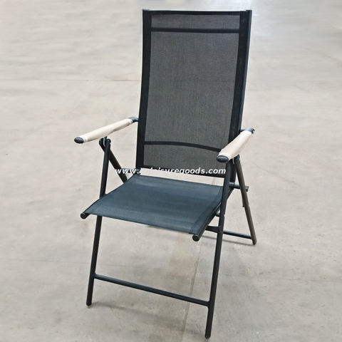 Uplion Fashion Practical Steel Frame 7 Seven Position Outdoor Garden Folding Chair