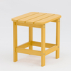 Uplion modern Outdoor Side Table garden deck small plastic wood dining corner table