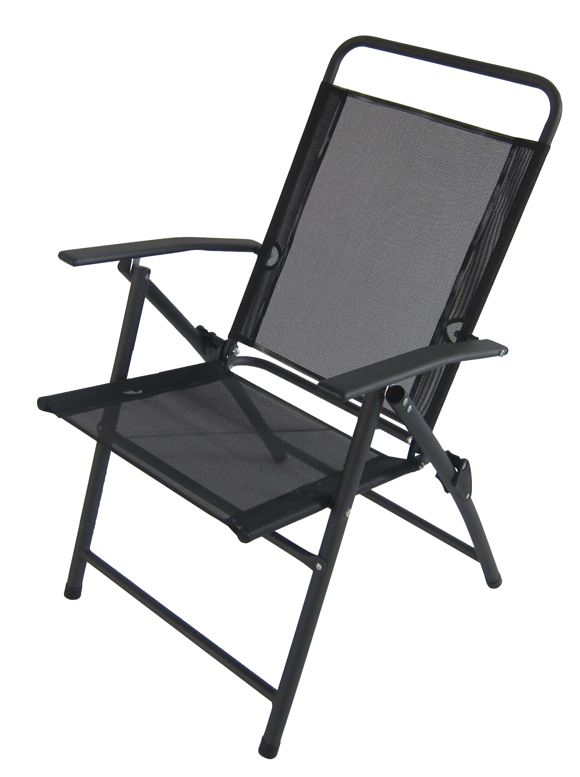 Adjustable tilt outdoor indoor garden terrace folding chair