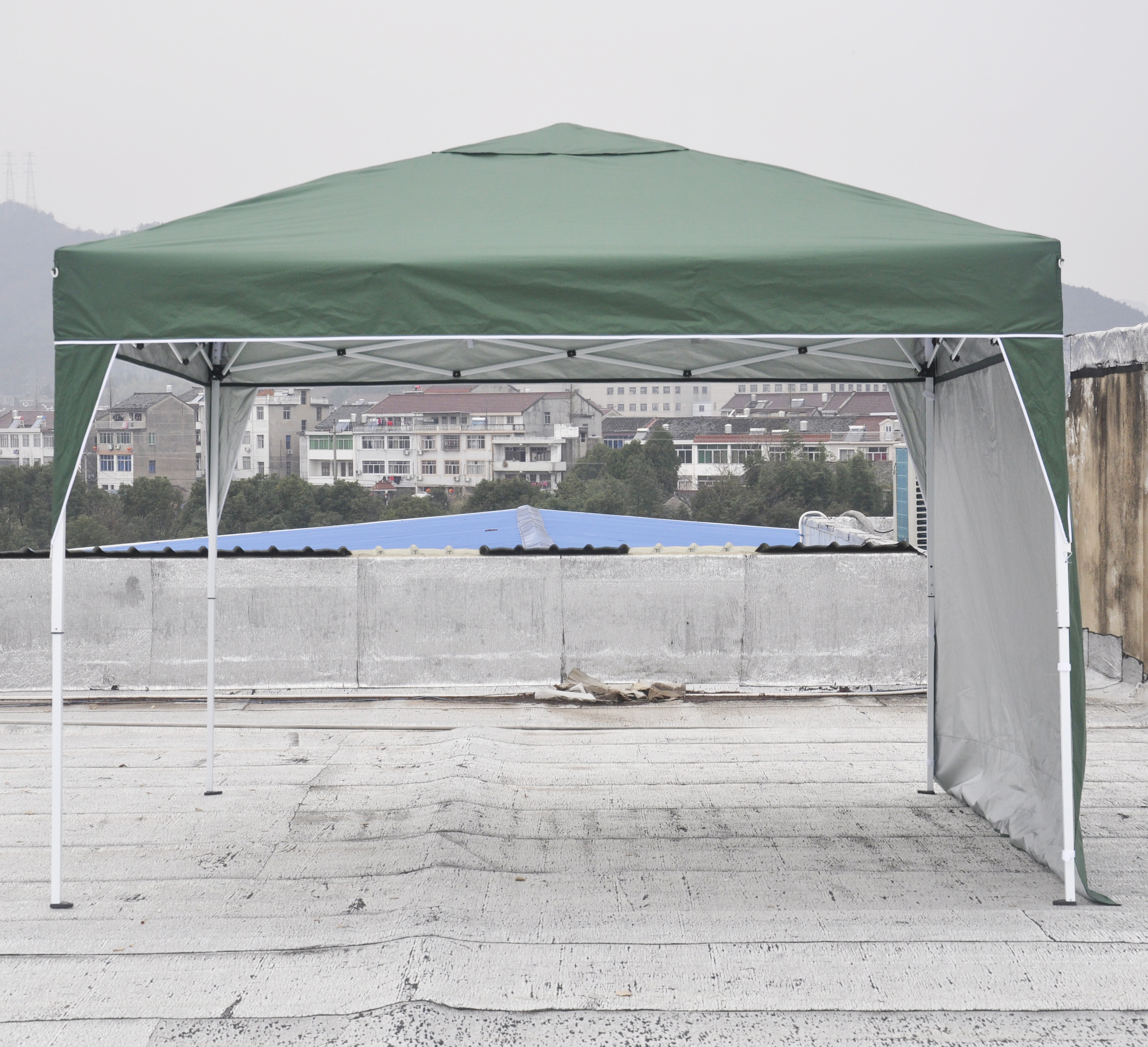 Uplion 3x3 Folding Instant Pop Up Gazebo Event Heavy Duty Windproof Display Stand Gazebos Canopy Tents