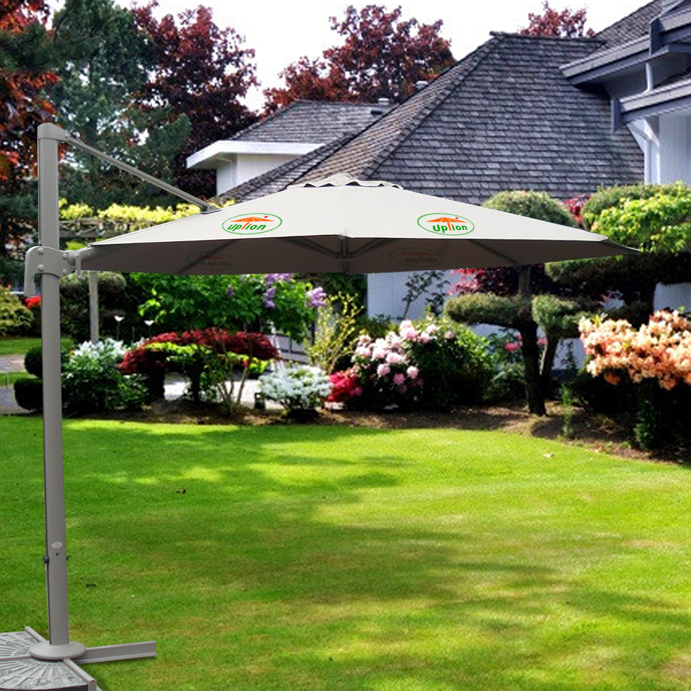 What are the functions of outdoor patio sun parasol umbrella?