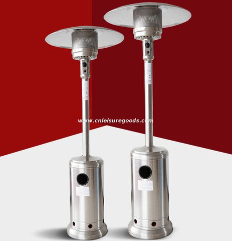 Stainless Steel Umbrella Type Gas Heater Manufacturers Supply Support Custom Multifunctional Outdoor Heaters