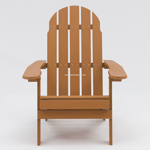 Uplion Plastic Wood Adirondack Chairs Waterproof Patio Garden Chair Foldable Adirondack Chair