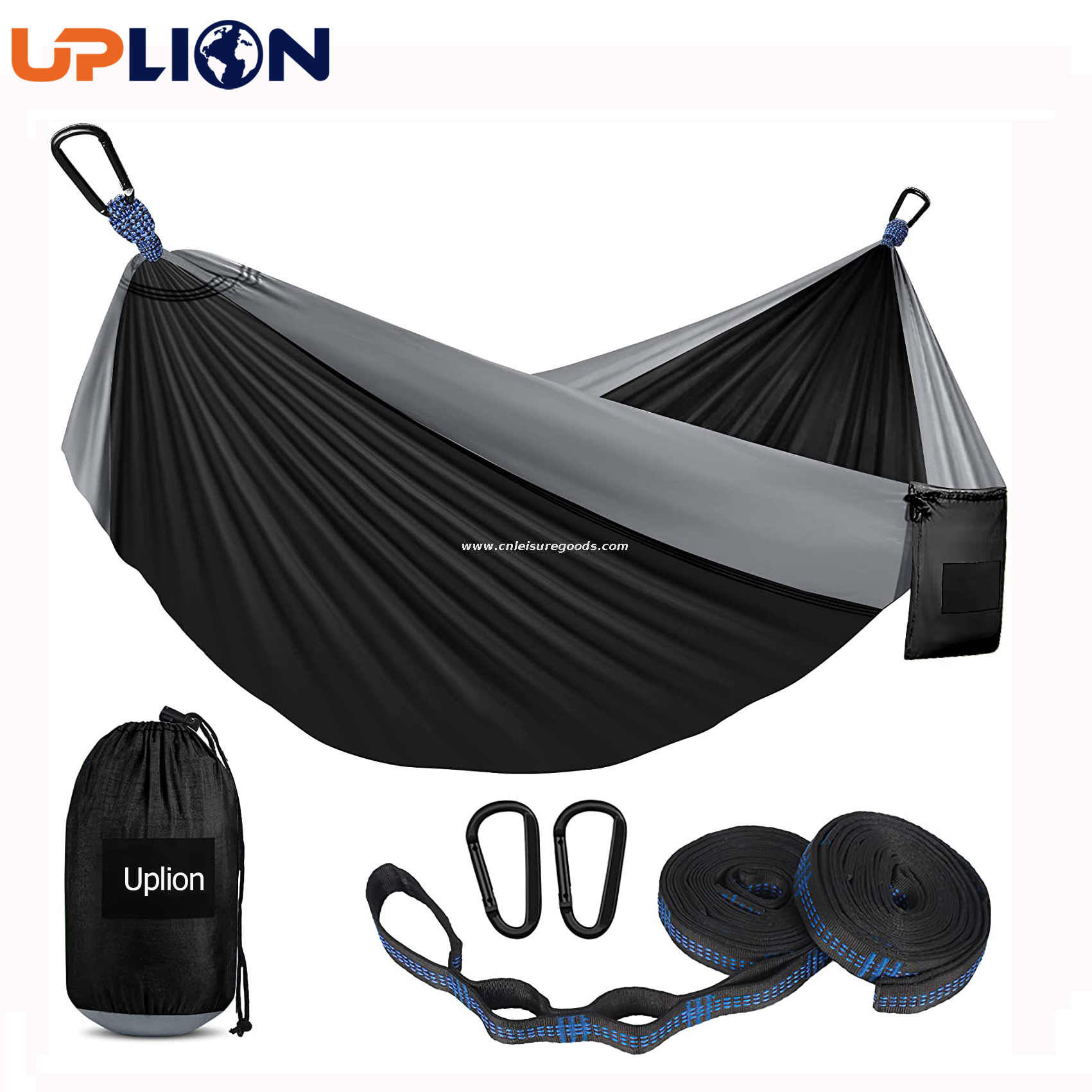Uplion 210T Nylon Portable Outdoor Parachute Hammock Lightweight Camping Hammock
