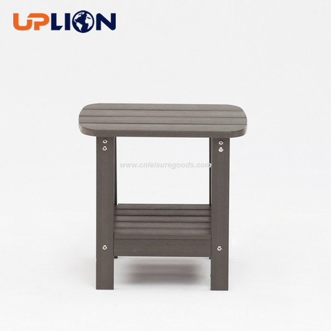 Uplion modern bathroom stool garden patio tea coffee table plastic wood small modern corner table