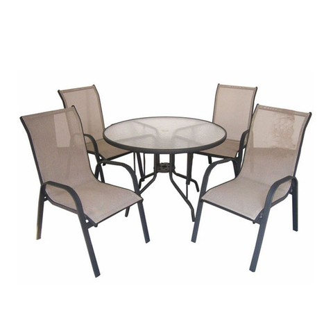 Uplion 5pcs set Patio Furniture Garden Table Set