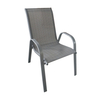 Uplion Wholesale Textile Chair Fabric Stainless Steel Frame Mesh Outdoor Furniture Garden Chair